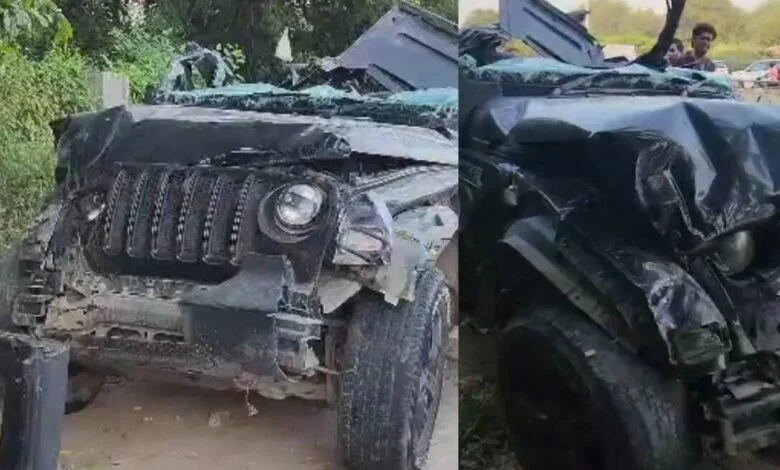 Gurugram Thar Accident Today: तेज रफ्तार का कहर, डिवाइडर से जा टकराई थार, 5 लोगों की दर्दनाक मौत