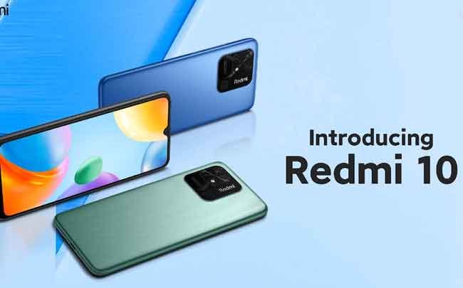 6GB रैम, 6000mAh बैटरी, 50MP कैमरा के साथ Redmi 10 स्‍मार्टफोन लॉन्‍च