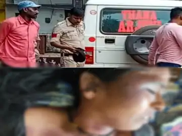 बंद कमरे में पति ने पत्नी को इतना मारा कि पत्नी हो गई मौत, पति हिरासत मैं
