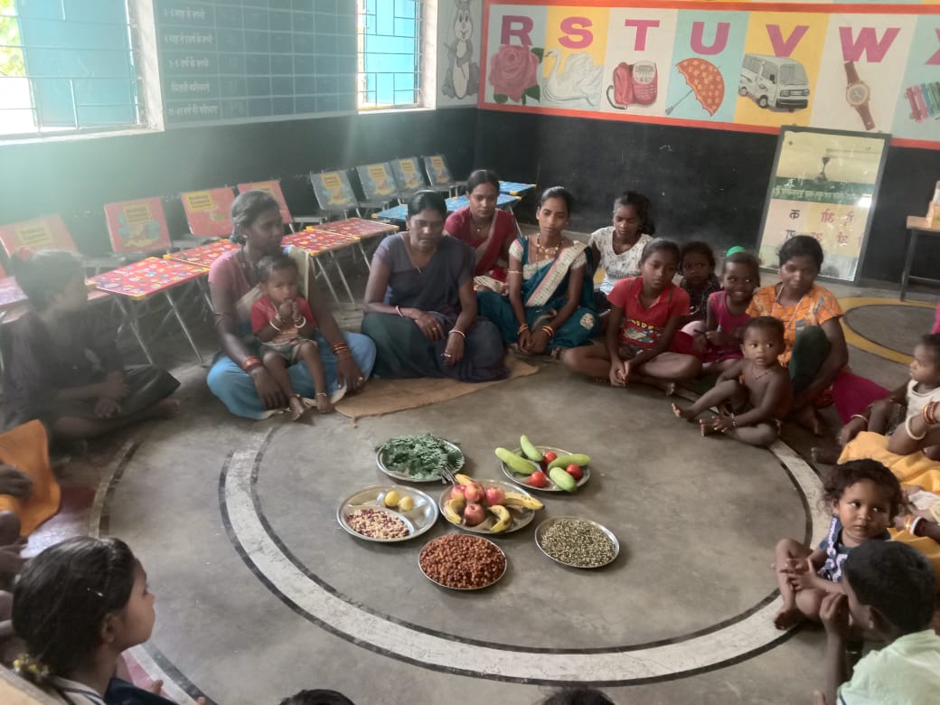 जिले के 3,409 आंगनबाड़ियों में मनाया जा रहा राष्ट्रीय पोषण माह