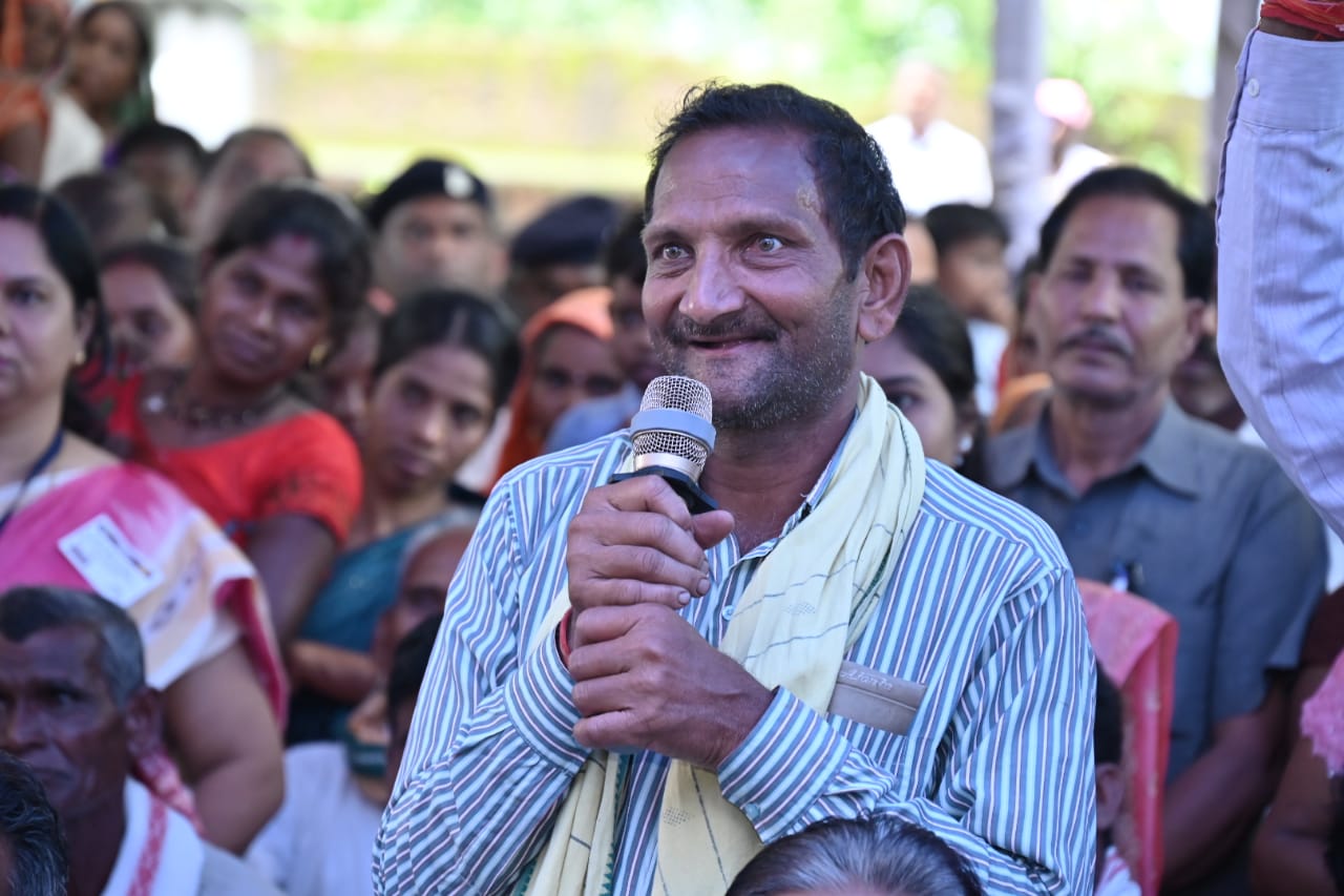 किसान श्री मालाकार ने मुख्यमंत्री का राजीव गांधी किसान न्याय योजना के लिए व्यक्त किया आभार