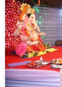 CG News: मुख्यमंत्री निवास में विराजे भगवान श्री गणेश