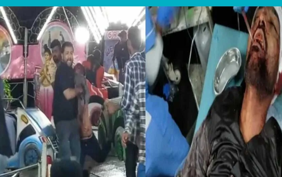 नशे की हालत में एक यूबक सेल्फी लेते वक्त झूले से गिरा, अब अस्पताल में भर्त