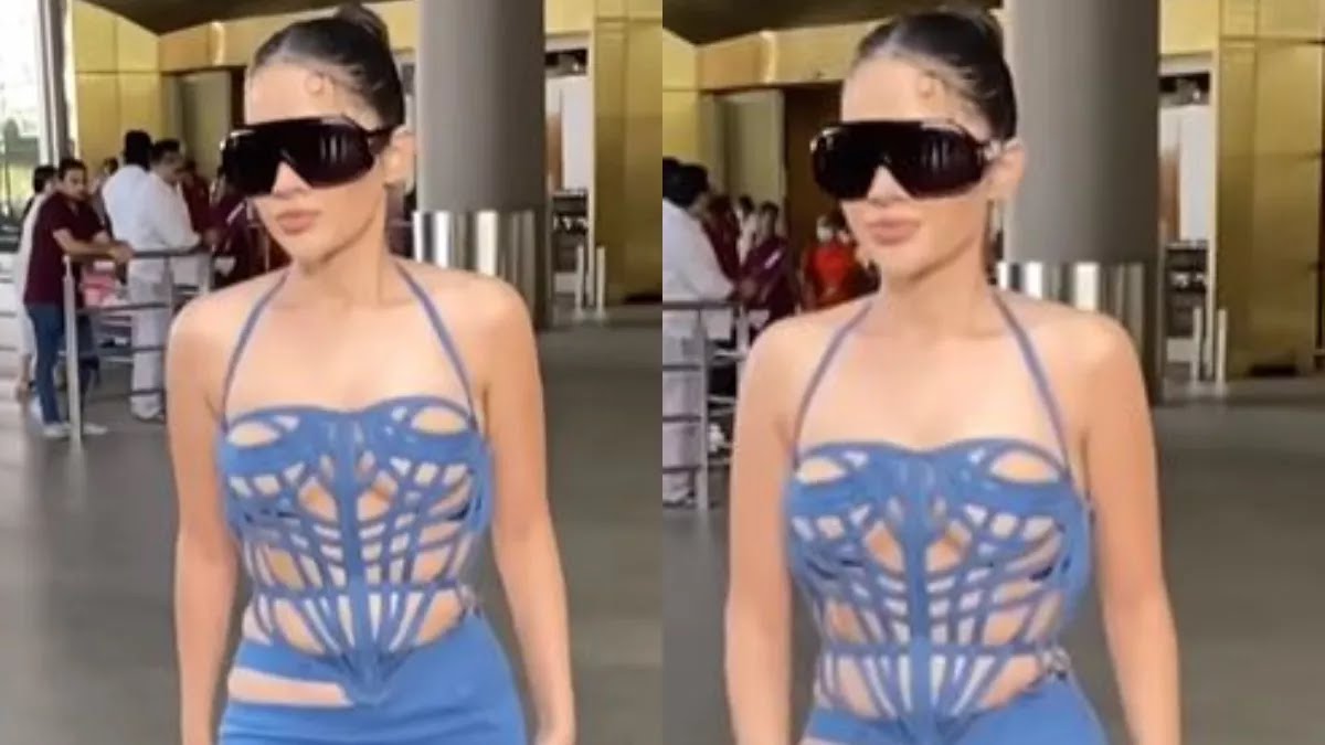 Urfi Javed Video: एयरपोर्ट पर स्पॉट हुईं उर्फी जावेद, फिर एक्ट्रेस के लुक की हुई चर्चा