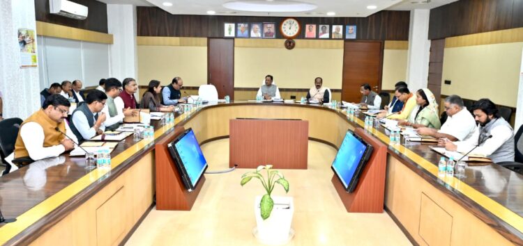 मंत्रिपरिषद के निर्णय : दिनांक – 10 अक्टूबर 2025