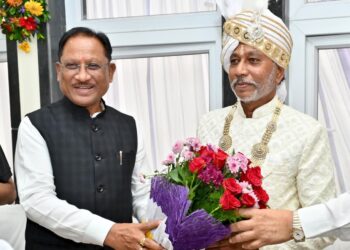 मुख्यमंत्री श्री साय गुरु खुशवंत साहेब के गृहप्रवेश कार्यक्रम में हुए शामिल