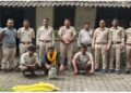 वन विभाग की तत्परता से पकड़े गए तीन आरोपी