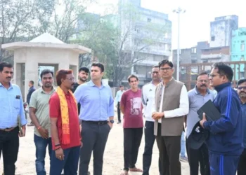 Raigarh News: वित्त मंत्री ओ.पी.चौधरी रायगढ़ में चल रहे प्रोजेक्ट्स की प्रगति का जायजा लेने पहुंचे