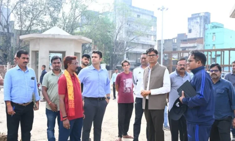 Raigarh News: वित्त मंत्री ओ.पी.चौधरी रायगढ़ में चल रहे प्रोजेक्ट्स की प्रगति का जायजा लेने पहुंचे