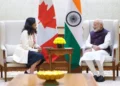 कनाडा की विदेश मंत्री अनीता आनंद ने PM मोदी से की मुलाकात, जानें किन मुद्दों पर हुई चर्चा