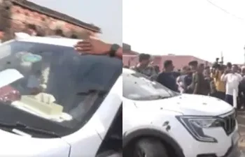 Bihar Election 2025: डिप्टी CM के काफिले पर पत्थरबाजी, इस पार्टी पर लगाया गुंडागर्दी का आरोप