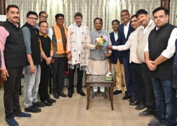 मुख्यमंत्री श्री साय से क्रेडाई और रियल एस्टेट के प्रतिनिधिमंडल ने सौजन्य मुलाकात की