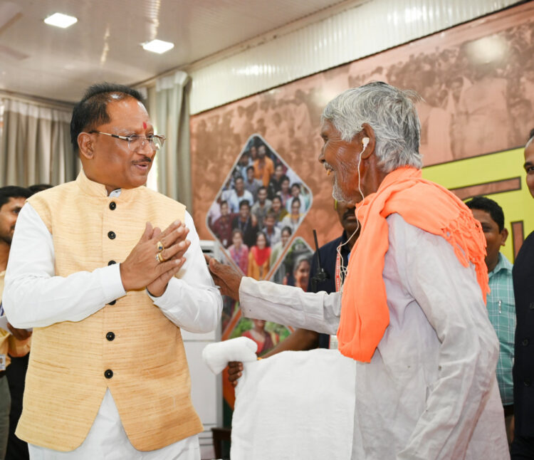 विशेष लेख : समाज के अंतिम व्यक्ति के कल्याण के लिए शासन प्रतिबद्ध : मुख्यमंत्री श्री साय