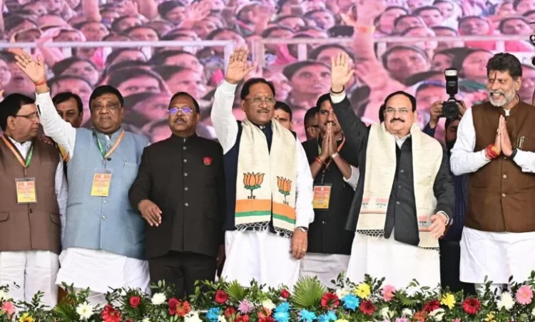 Cg News: “जो कहा, वह किया, और जो नहीं कहा, वह भी करके दिखाया”: केंद्रीय मंत्री जगत प्रकाश नड्डा