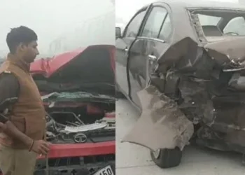 UP News: एक्सप्रेसवे पर बड़ा हादसा, एक के बाद एक आपस में टकराईं 15 से ज्यादा गाड़ियां, कई लोग घायल