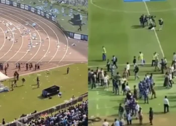 Lionel Messi: कोलकाता में Lionel Messi ग्राउंड से जल्दी जाने के बाद फैंस का बवाल! स्टेडियम में कुर्सियां तोड़ी, बोतलें फेंकी… CM ममता बनर्जी मांगी माफी