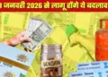 New Year 2026 Rules Change: कल से बदल जाएंगे ये दस बड़े नियम; आपकी जेब पर क्या होगा असर