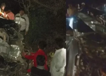 Solapur Road accident : कार और ट्रक की जबरदस्त भिड़ंत से 5 लोगों की दर्दनाक मौत.. नवविवाहित जोड़ा की हालत गंभीर
