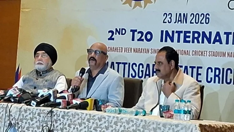 Chhatisgarh news: रायपुर बनेगा अंतरराष्ट्रीय क्रिकेट के बड़े मुकाबले का गवाह।