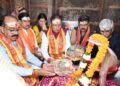 नववर्ष पर मुख्यमंत्री श्री विष्णुदेव साय व केंद्रीय पर्यटन मंत्री ने भोरमदेव मंदिर में की पूजा-अर्चना