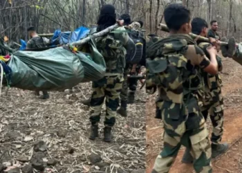 छत्तीसगढ़ के नक्सल प्रभावित बीजापुर जिला से  दो नक्सलियों के मारे जाने की सूचना