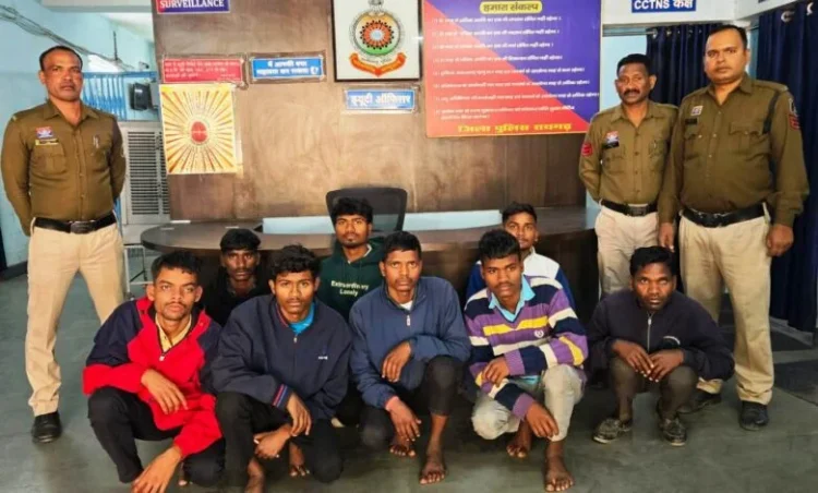 Raigarh news: कोतरारोड़ पुलिस ने किया 8 आरोपियों को गिरफ्तार। मर पीट का मामला दर्ज