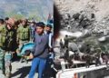जम्मू-कश्मीर में सेना की गाड़ी 200 फीट गहरी खाई में गिरी। कई जवानों की गई जान।