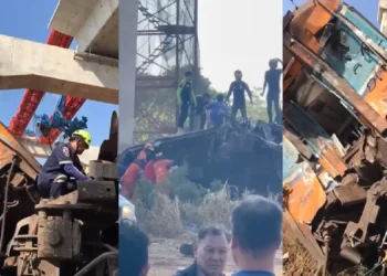 थाईलैंड में हुआ भयानक हादसा क्रेन और ट्रेन की हुई टक्कर। 22 लोगो की गई जान  जानिए कितने हुवे घायल ?