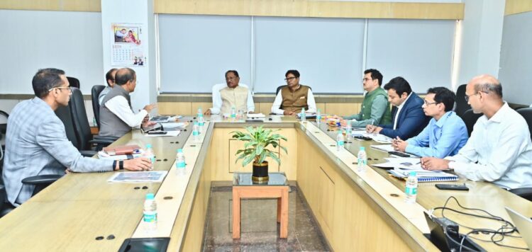 खनन परियोजनाओं का हो गुणवत्तापूर्ण समयबद्ध क्रियान्वयन- मुख्यमंत्री श्री विष्णुदेव साय