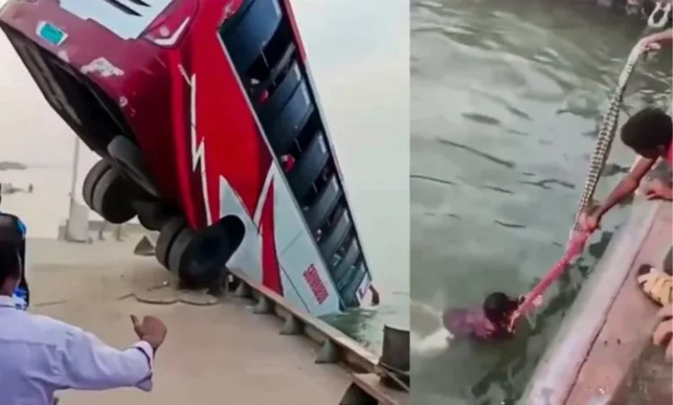Bangladesh Bus Accident Update: बड़ा सड़क हादसा; 40 यात्रियों को ले जा रही बस नदी में गिरी, 16 लोगों की मौत, कई लापता