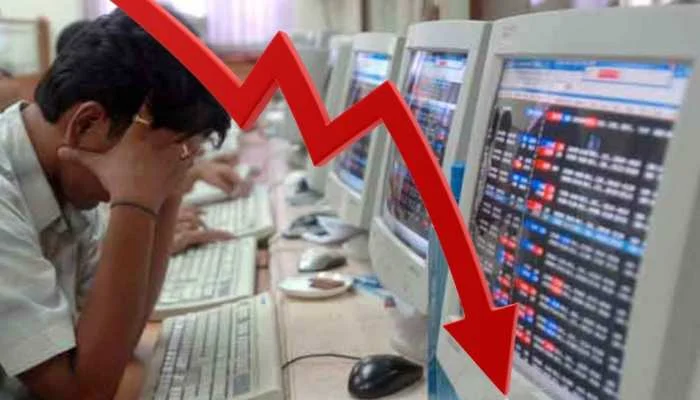 Stock Market Today: हफ्ते के पहले दिन बाजार में बड़ी गिरावट, Sensex 385 अंक टूटा, Nifty 22,600 से नीचे