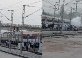 Fire in Train: भीषण गर्मी के बीच चलती ट्रेन के नीचे लगी आग, यात्रियों में मची हड़कंप, छत्तीसगढ़ से जा रही थी पंजाब