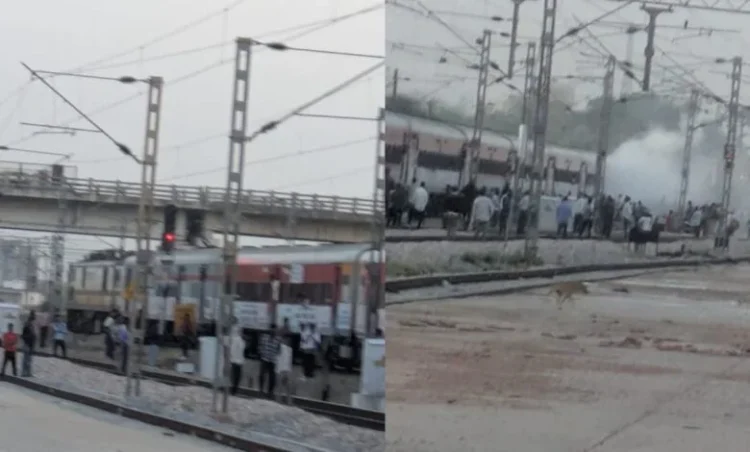 Fire in Train: भीषण गर्मी के बीच चलती ट्रेन के नीचे लगी आग, यात्रियों में मची हड़कंप, छत्तीसगढ़ से जा रही थी पंजाब