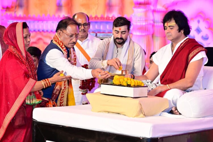 छत्तीसगढ़ की धरती के कण-कण में बसे हैं भगवान श्रीराम : मुख्यमंत्री श्री विष्णुदेव साय