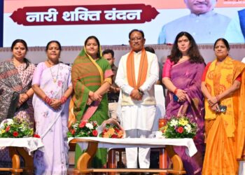 नारी शक्ति वंदन अधिनियम 21वीं सदी का सबसे महत्वपूर्ण निर्णय, प्रधानमंत्री के दृढ़इच्छाशक्ति और साहसिक निर्णय से पूरा होगा महिलाओं का सपना : मुख्यमंत्री श्री साय