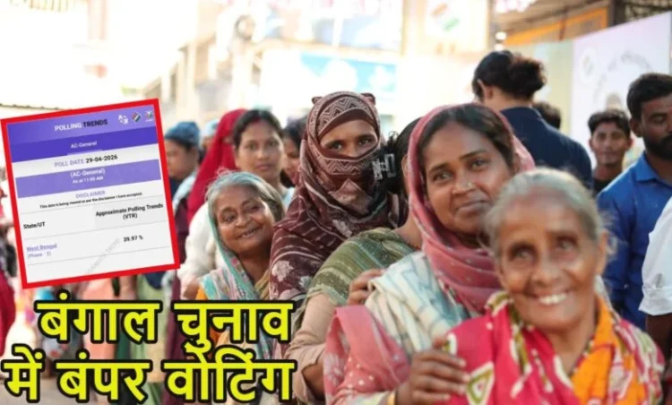 West Bengal Election Voting 2026: पश्चिम बंगाल में अब तक 40% वोटिंग, TMC और लेफ्ट कार्यकर्ताओं के बीच झड़प