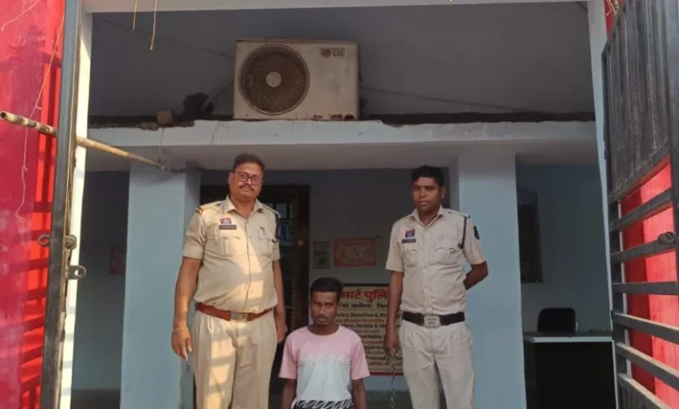 Raigarh News : केबल तार व लोहे का एंगल चोरी का आरोपी गिरफ्तार, चौकी खरसिया पुलिस की कार्रवाई