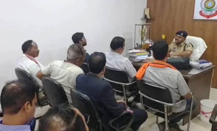 Raigarh News : “रायगढ़ ट्रैफिक डीएसपी ने मैरिज गार्डन संचालकों के साथ की अहम बैठक”