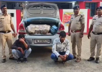 Chhattisgarh news: छत्तीसगढ़ में गांजा तस्करी का भंडाफोड़, 112 किलो गांजे के साथ 2 अंतरराज्यीय तस्करों को किया