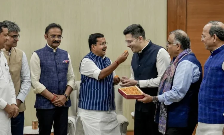 AAP Shock :AAP को बड़ा झटका ,7 राज्यसभा सांसद बीजेपी में शामिल, सभापति से मिली मंजूरी