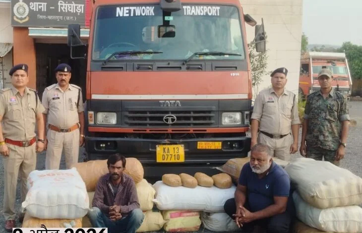 Chhattisgarh current news: छत्तीसगढ़ में पुलिस ने ट्रक से 1.5 करोड़ से अधिक का गांजा किया बरामद, अलग-अलग राज्यों के 5 आरोपी गिरफ्तार