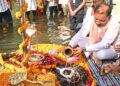 जलेश्वर महादेव धाम में मुख्यमंत्री श्री विष्णुदेव साय ने किया जलाभिषेक: प्रदेश की सुख-समृद्धि की कामना की