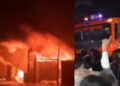 Furniture Market Fire: फर्नीचर मार्केट में भीषण आग से मची अफरा -तफरी, 300 दुकानों के जलने की आशंका, दमकल की गाड़ियों पर पथराव