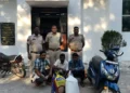 Raigarh News : “ऑपरेशन आघात” के तहत लगातार दूसरे दिन गांजा तस्करों पर रायगढ़ पुलिस की बड़ी कार्रवाई