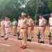 Raigarh News:*रायगढ़ पुलिस लाइन में जनरल परेड के दौरान बलवा ड्रिल का कराया गया अभ्यास*