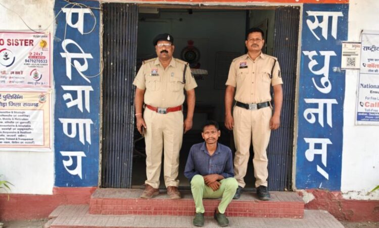 Raigarh News:*“ऑपरेशन तलाश” के तहत घरघोड़ा पुलिस की बड़ी कार्रवाई, 13 वर्ष पुराने चोरी के मामले में फरार आरोपी गिरफ्तार*