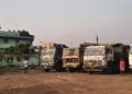 Raigarh News:*खनिज विभाग की रातभर बड़ी कार्रवाई, अवैध रेत और गिट्टी परिवहन में लगे 5 भारी वाहन जब्त*