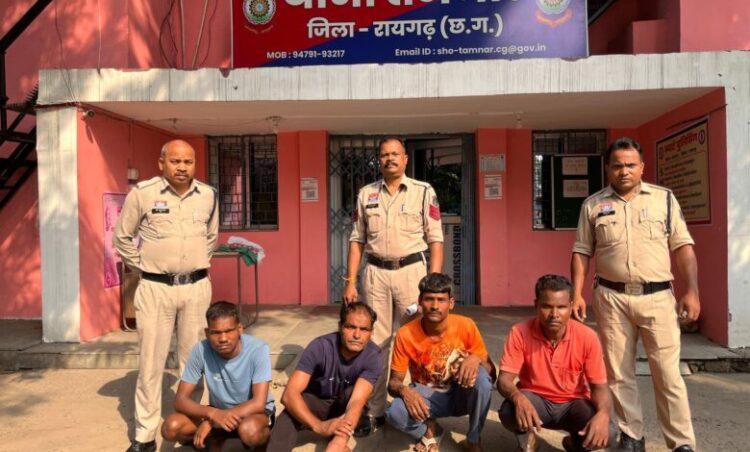 Raigarh News:*“ऑपरेशन क्लीन हंट” में रायगढ़ पुलिस को बड़ी सफलता, 230 फरार वारंटी गिरफ्तार*
