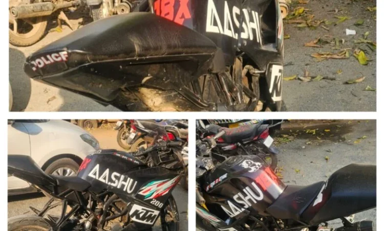 Raigarh News : मॉडिफाई साइलेंसर और तेज रफ्तार से लोगों को परेशान करना पड़ा भारी — लैलूंगा पुलिस ने KTM बाइक चालक को पकड़ा, बाइक जप्त कर की गई वैधानिक कार्रवाई