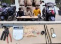 Raigarh News : सूने मकान में लाखों के सोने-चांदी के जेवरात चोरी करने वाले गिरोह का खुलासा, चक्रधरनगर पुलिस ने तीन आरोपियों को किया गिरफ्तार